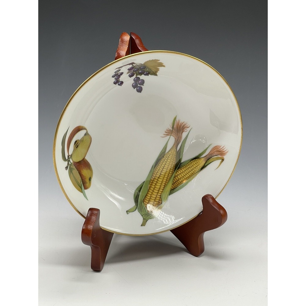 Royal Worcester Evesham‎ Gold England 6.75" Soup Cereal Bowl